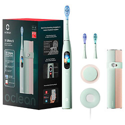 Электрическая зубная щетка Oclean X Ultra 20 Set Electric Toothbrush, Зеленый
