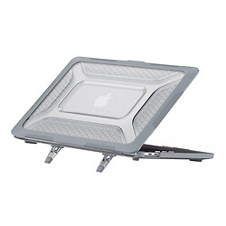 Чохол (накладка) Apple MacBook Air 13.3 / MacBook Pro 13, Hex Shield, Сірий