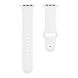 Ремешок Apple Watch 38 / Watch 40, Silicone WatchBand, Белый