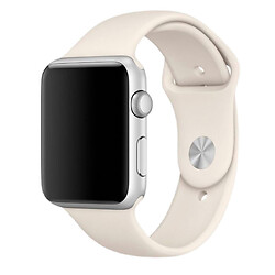 Ремешок Apple Watch 38 / Watch 40, Silicone WatchBand, Antique White, Белый