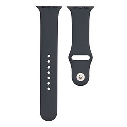 Ремешок Apple Watch 38 / Watch 40, Silicone WatchBand, Dark Grey, Серый