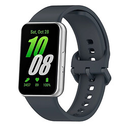 Ремешок Samsung Galaxy Fit 3, Silicone Band, Platinum Steel Grey, Серый