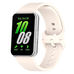 Ремінець Samsung Galaxy Fit 3, Silicone Band, Starlight Color, Білий