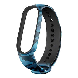 Ремінець Xiaomi Mi Band 5 / Mi Band 6, Camouflage, Синій