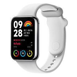 Ремешок Xiaomi Mi Band 8 Pro / Mi Band 9 Pro / Redmi Watch 4, Silicone Band, Белый