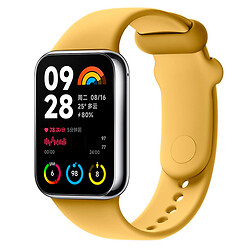 Ремінець Xiaomi Mi Band 8 Pro / Mi Band 9 Pro / Redmi Watch 4, Silicone Band, Жовтий