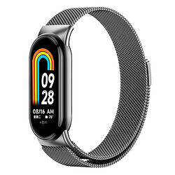 Ремінець Xiaomi Mi Band 8 / Mi Band 9, Milanese loop, Сірий