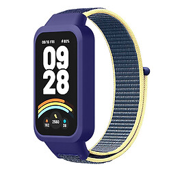 Ремінець Xiaomi Mi Band 9 Active, Nylon, Blue Yellow, Синій