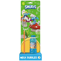 Бульбашки мильні "Mega Bubbles з тарілкою. The Smurfs", Об’єм 450 мл