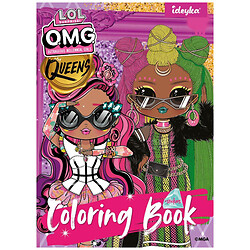 Книжка-раскраска со стикерами "LOL OMG Queens3"