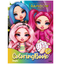 Книжка-розмальовка зі стікерами "The creative Rainbow"