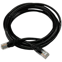 Патч-корд WXC6-24AWG-ON002, 2.0 м., Чорний