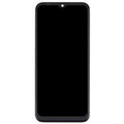 Дисплей (екран) Tecno Spark 6 Go, Original (100%), З сенсорним склом, З рамкою, Чорний
