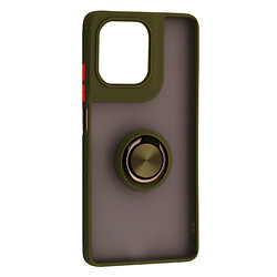 Чохол (накладка) Motorola XT2437 Moto G75, Goospery Ring Case, Khaki, Зелений