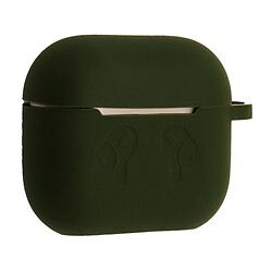 Чохол (накладка) Apple AirPods 3, Silicone Classic Case, Virid, Бордовий
