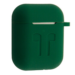 Чохол (накладка) Apple AirPods/AirPods 2, Silicone Classic Case, Dark Green, Зелений