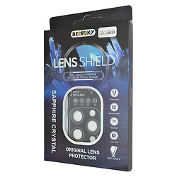 Захисне скло камери Apple iPhone 15 Pro / iPhone 15 Pro Max, BEISOKY PVD, Чорний
