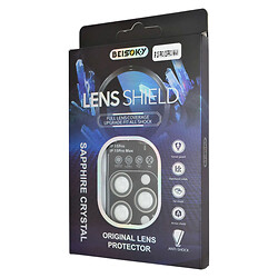 Захисне скло камери Apple iPhone 15 Pro / iPhone 15 Pro Max, BEISOKY PVD, Сірий