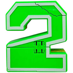 Іграшка трансформер "Цифра 2", 9 см, Mic