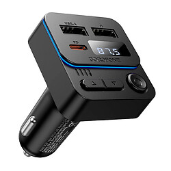 FM модулятор Borofone BC60 Hero, Черный