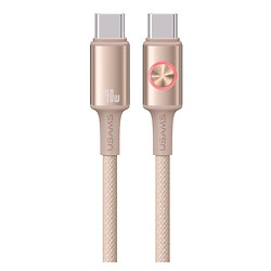 USB кабель Usams US-SJ751 Huan, Type-C, 1.2 м., Золотий