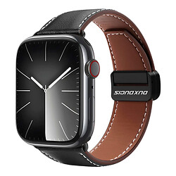 Ремінець Apple Watch 38 / Watch 40, Dux Ducis Genuine, Чорний