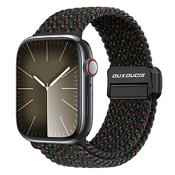 Ремінець Apple Watch 38 / Watch 40, Dux Ducis Woven, Black Unity, Чорний