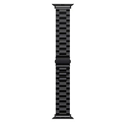 Ремешок Apple Watch 42 / Watch 44, Steel Elegance, Черный