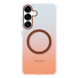 Чехол (накладка) Samsung Galaxy S25, Phantom, MagSafe, Rose Gold, Розовый