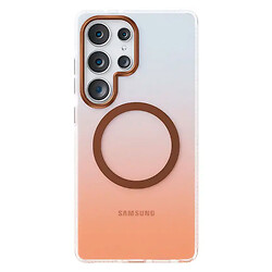Чехол (накладка) Samsung Galaxy S25 Ultra, Phantom, MagSafe, Rose Gold, Розовый