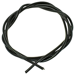 Провод силиконовый 20AWG, Черный