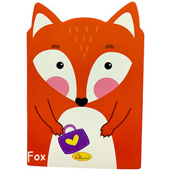 Блокнот із вушками "FOX", Апельсин
