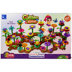 Конструктор "Garden Building Квіти", 224 деталі, Ci Jing