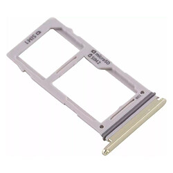 Держатель SIM-карты Samsung G970 Galaxy S10e / G973 Galaxy S10 / G975 Galaxy S10 Plus, С разъемом на карту памяти, Желтый