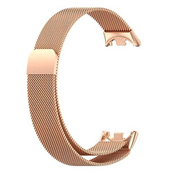 Ремінець Xiaomi Mi Band 8 / Mi Band 9, Milanese loop, Rose Gold, Рожевий