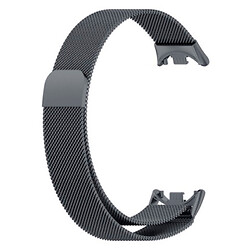 Ремінець Xiaomi Mi Band 8 / Mi Band 9, Milanese loop, Dark Grey, Сірий