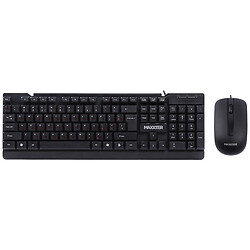 Клавиатура и мышь Maxxter KMS-CM-01-UA, Черный