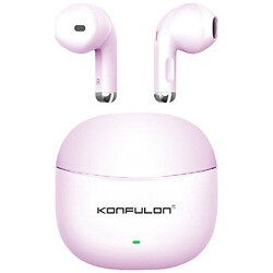 Bluetooth-гарнітура Konfulon BTS-34, Стерео, Рожевий