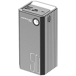 Портативна батарея (Power Bank) Konfulon A22Q, 50000 mAh, Чорний