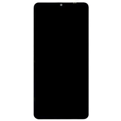 Дисплей (экран) Samsung A066 Galaxy A06 5G, High quality, С сенсорным стеклом, С рамкой, Черный