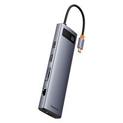 USB Hub Baseus Baseus B00030709811-00 Metal Gleam, Type-C, Сірий