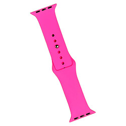 Ремешок Apple Watch 38 / Watch 40, Silicone WatchBand, Barbie Powder, Розовый