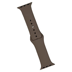 Ремінець Apple Watch 38 / Watch 40, Silicone WatchBand, Cocoa, Кокосовий