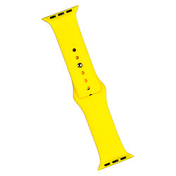 Ремешок Apple Watch 38 / Watch 40, Silicone WatchBand, Желтый