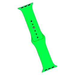 Ремешок Apple Watch 38 / Watch 40, Silicone WatchBand, Light Green, Зеленый