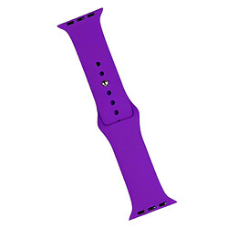 Ремешок Apple Watch 38 / Watch 40, Silicone WatchBand, Deep Purple, Фиолетовый