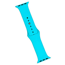 Ремінець Apple Watch 38 / Watch 40, Silicone WatchBand, Water Duck Green, Синій