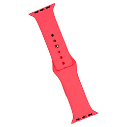 Ремешок Apple Watch 38 / Watch 40, Silicone WatchBand, Rose Red, Розовый