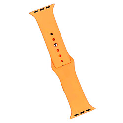 Ремінець Apple Watch 42 / Watch 44, Silicone WatchBand, Calendula, Помаранчевий