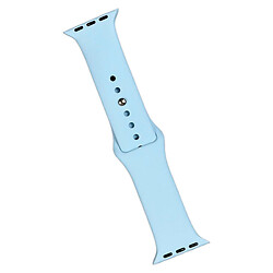 Ремешок Apple Watch 42 / Watch 44, Silicone WatchBand, Custom Sky Blue, Голубой